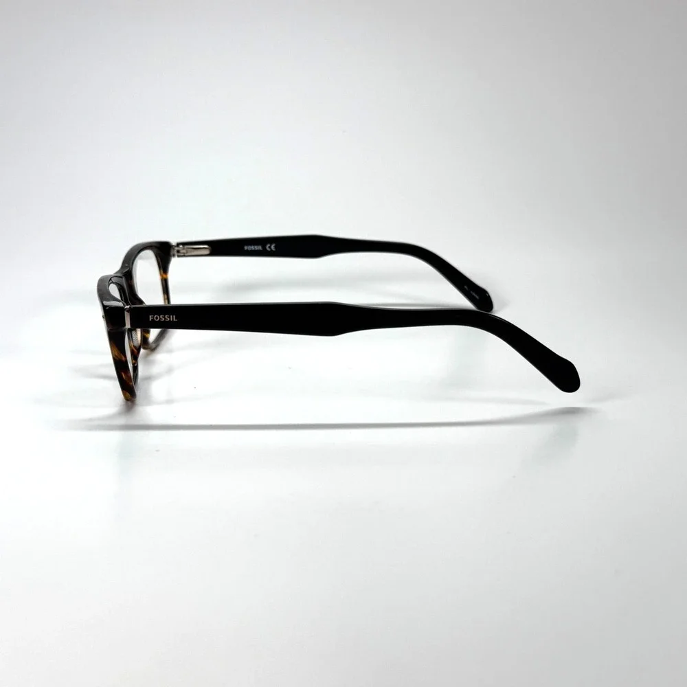 FOSSIL FOS 7003 086 Eyeglasses Frame Only 52-17-145 Tortoise Shell Brown